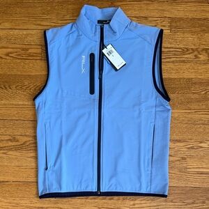 Ralph Lauren RLX Sky Blue Men's Vest Small New with tags